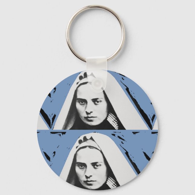 SAINT BERNADETTE SOUBIROUS NYCKELRING (Framsida)
