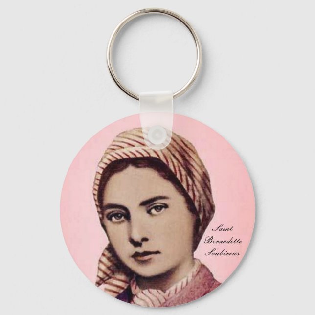 SAINT BERNADETTE SOUBIROUS NYCKELRING (Framsida)
