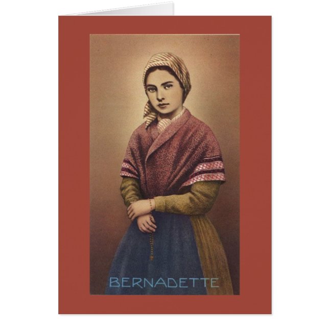 Saint Bernadette Soubirous OBS Kort (Framsidan)