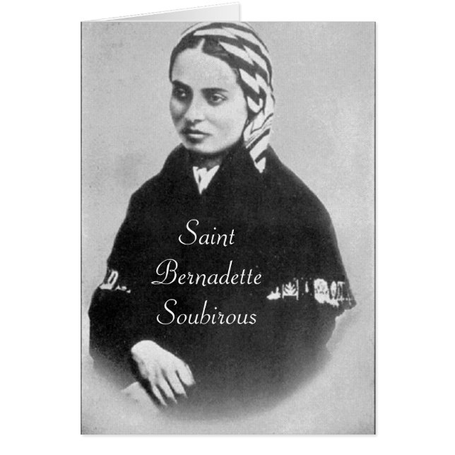 Saint Bernadette Soubirous OBS Kort (Framsidan)