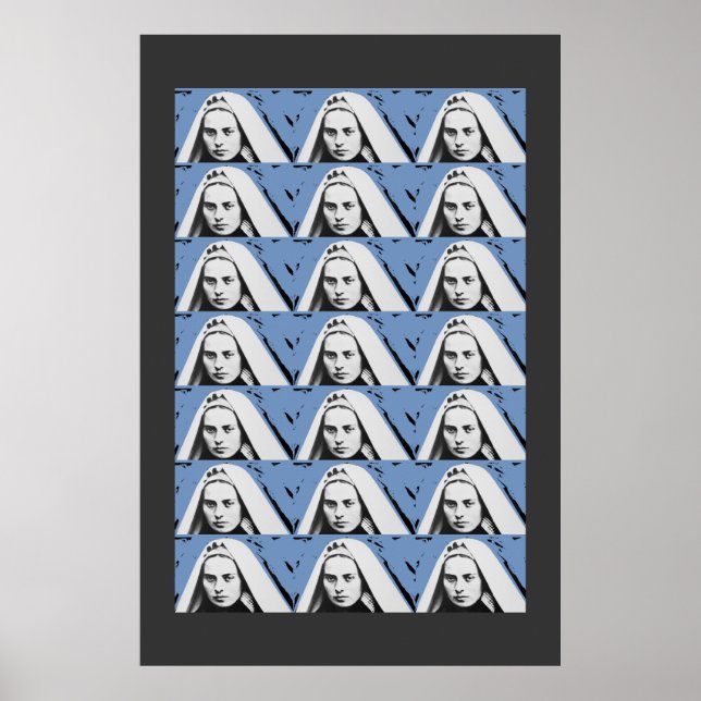 SAINT BERNADETTE SOUBIROUS POSTER (Framsidan)