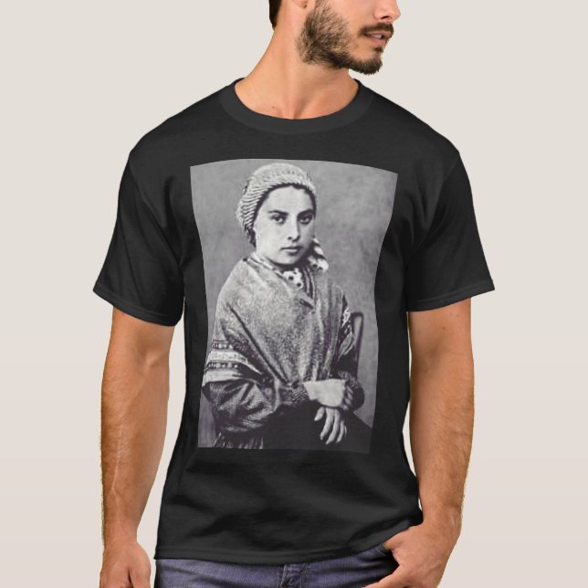 Saint Bernadette Soubirous T Shirt (Framsida)