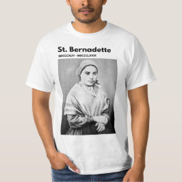 SAINT BERNADETTE T SHIRT