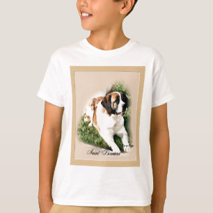 Saint Bernard Älskare Gifts Tee Shirt