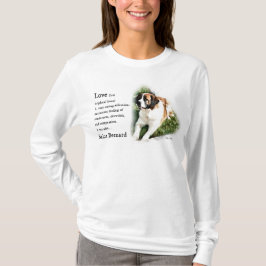 Saint Bernard Art Gifts T Shirt