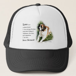 Saint Bernard Art Gifts Truckerkeps