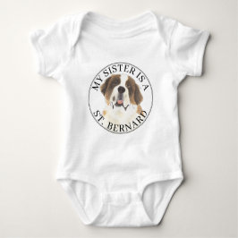 Saint Bernard Big Sister T Shirt