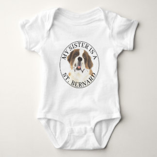 Saint Bernard Big Sister T Shirt