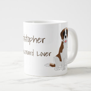 Saint Bernard Design Personlig Jumbo Mugg
