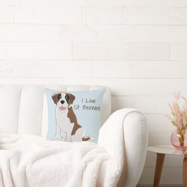 Saint Bernard Design Personlig Kudde (Soffa)