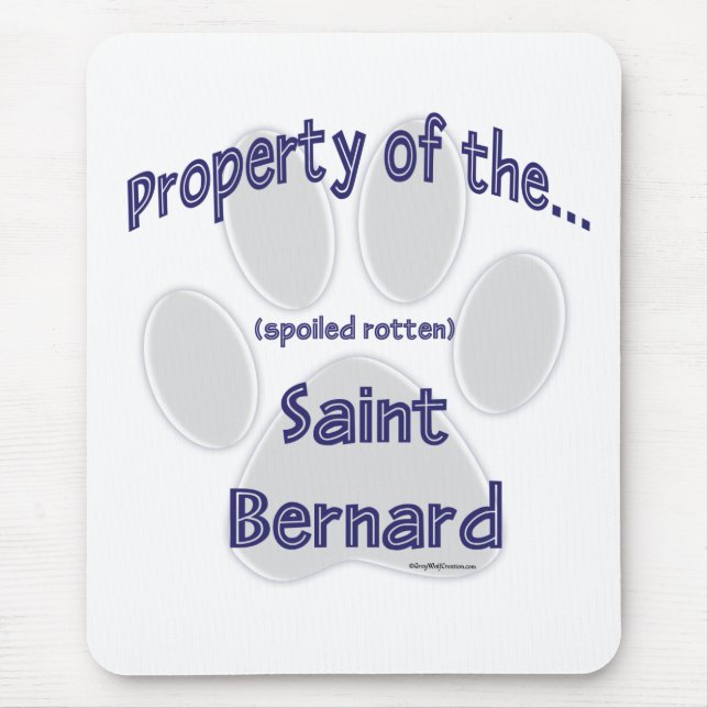 Saint Bernard Egendom Musmatta (Framsidan)