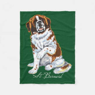 saint bernard fleecefilt