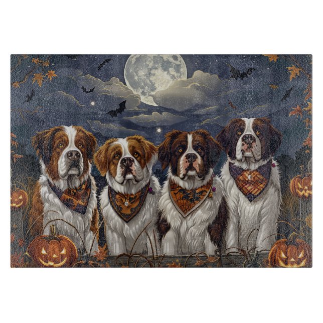 Saint Bernard Halloween Spooky (Framsidan)