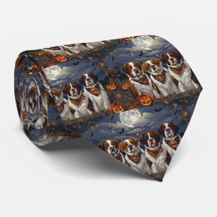 Saint Bernard Halloween Spooky Slips
