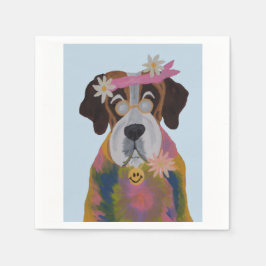Saint Bernard Hippie Pappersservett