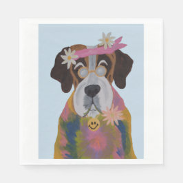 Saint Bernard Hippie Pappersservett