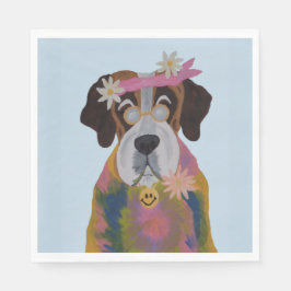 Saint Bernard Hippie Pappersservett