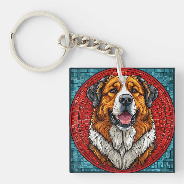Saint Bernard hund (Framsidan)