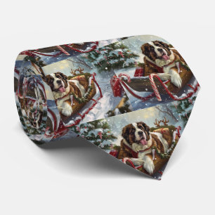Saint Bernard Hund julfesten Slips