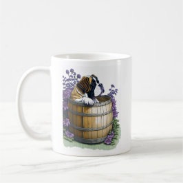Saint Bernard Hund Kaffemugg