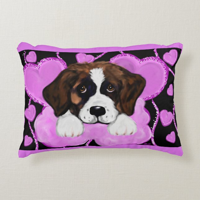 SAINT BERNARD HUND  PRYDNADSKUDDE (Framsidan)