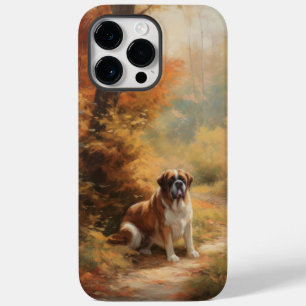 Saint Bernard i Höst löv Fall Inspire