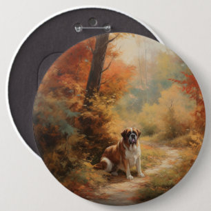 Saint Bernard i Höst löv Fall Inspire Knapp