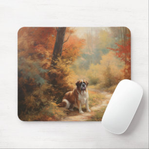 Saint Bernard i Höst löv Fall Inspire Musmatta