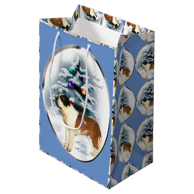 Saint Bernard-jul (Framsidan Vinklad)