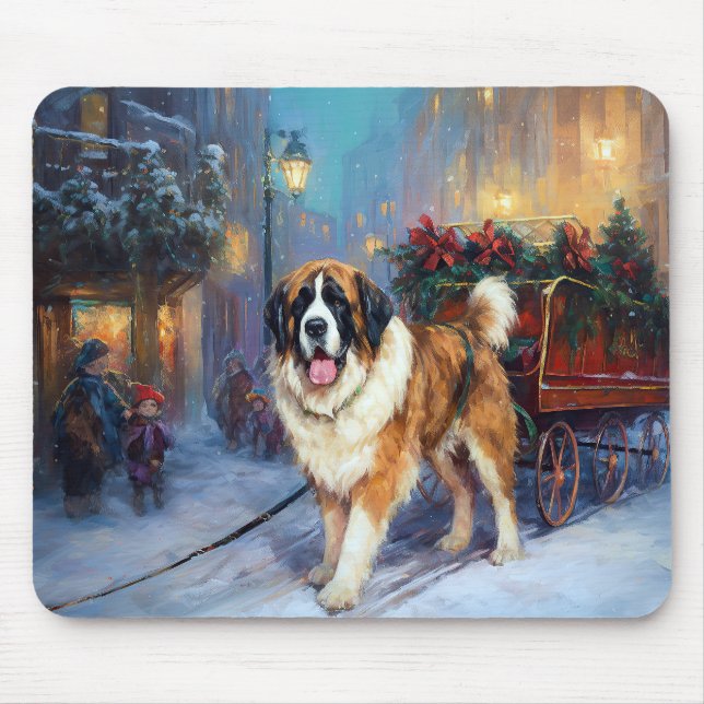 Saint Bernard Jul Festive Season Musmatta (Framsidan)