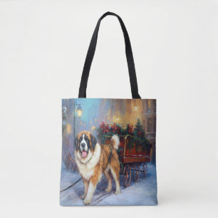 Saint Bernard Jul Festive Season Tygkasse
