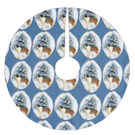 Saint Bernard-jul Julgransmatta Borstad Polyester