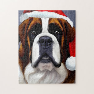 Saint Bernard-jul Pussel