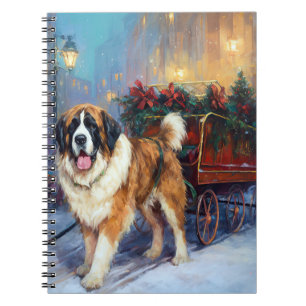 Saint Bernard Julfirande Säsong Anteckningsbok