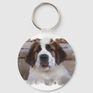 Saint Bernard Keychain Nyckelring