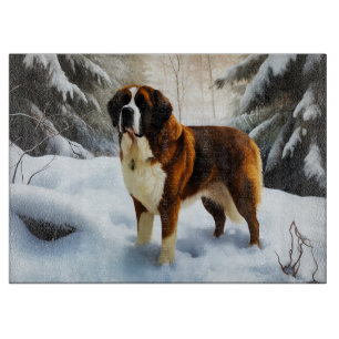 Saint Bernard Låt det snöa jul