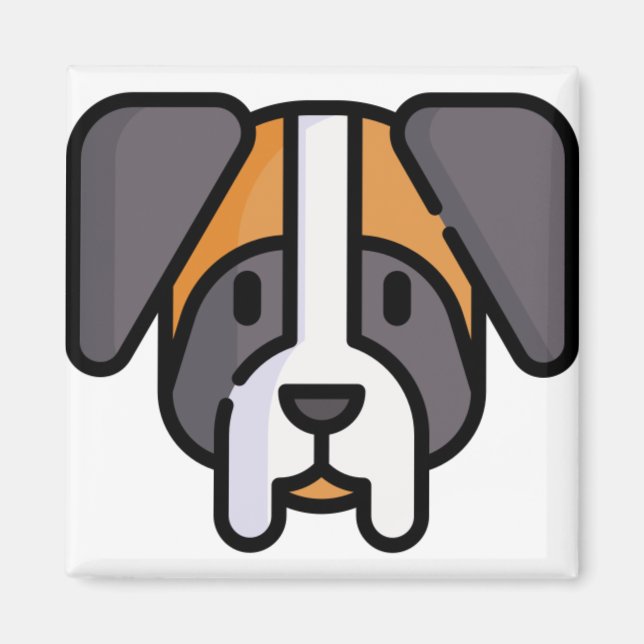 Saint Bernard Magnet (Framsidan)