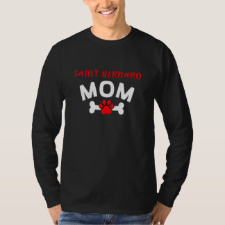 Saint Bernard Mamma St Bernhardshund Hund T Shirt