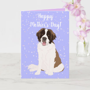 Saint Bernard Mor dag Kort