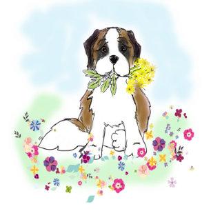 Saint Bernard Mors dag Mugg