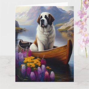 Saint Bernard på en Paddle: En Scenia Äventyr Kort