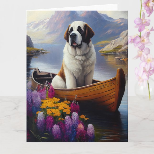 Saint Bernard på en Paddle: En Scenia Äventyr Kort (Orkide)