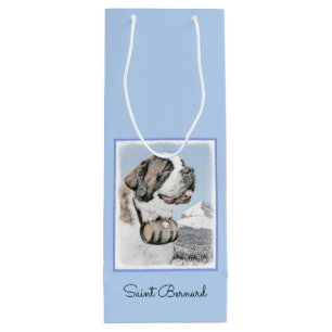 Saint Bernard Painting - Cute Original Hund Art