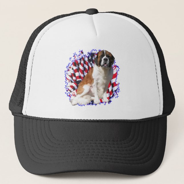 Saint Bernard Patriot Keps (Framsida)