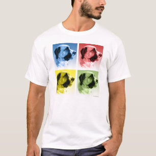 Saint Bernard Pop Art T-shirt