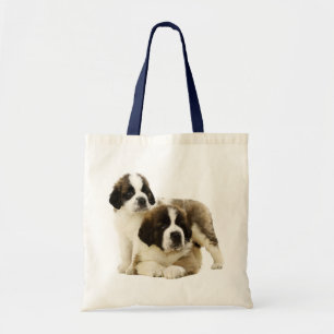 Saint Bernard Puppy Hund - Kärlek St Bernard Tygkasse