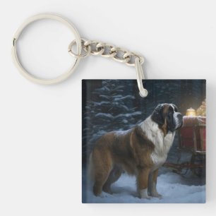 Saint Bernard Snowy Sleigh-juldekretet