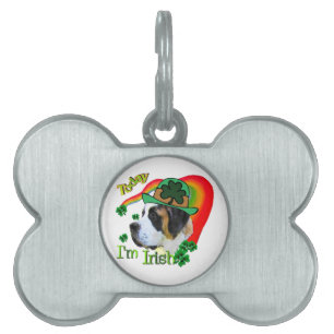Saint Bernard St Patricks Namnbricka Husdjur