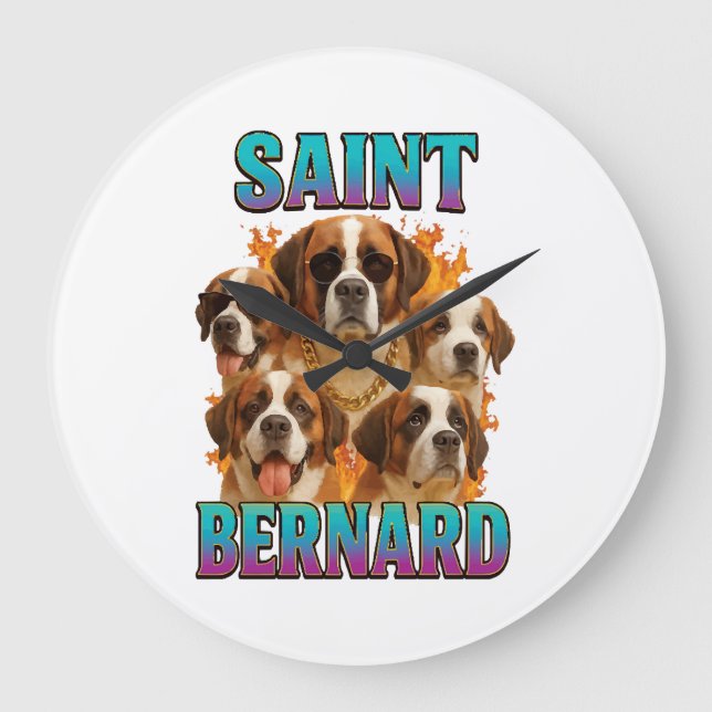 Saint Bernard  Stor Klocka (Framsida)