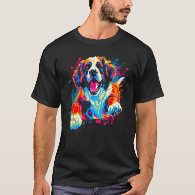 Saint Bernard T Shirt (Framsida)